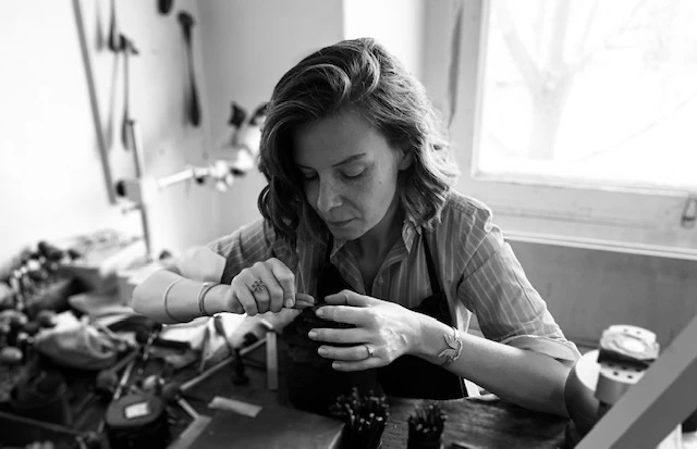 Diana Kami à son atelier paris